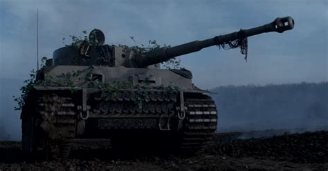 movie fury tiger tank ambush youtube